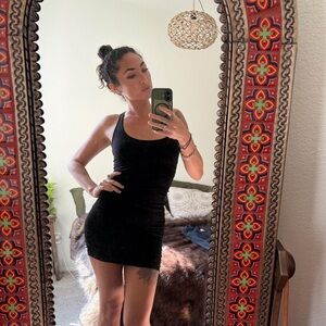 Guess Black Sleeveless bodycon mini Dress